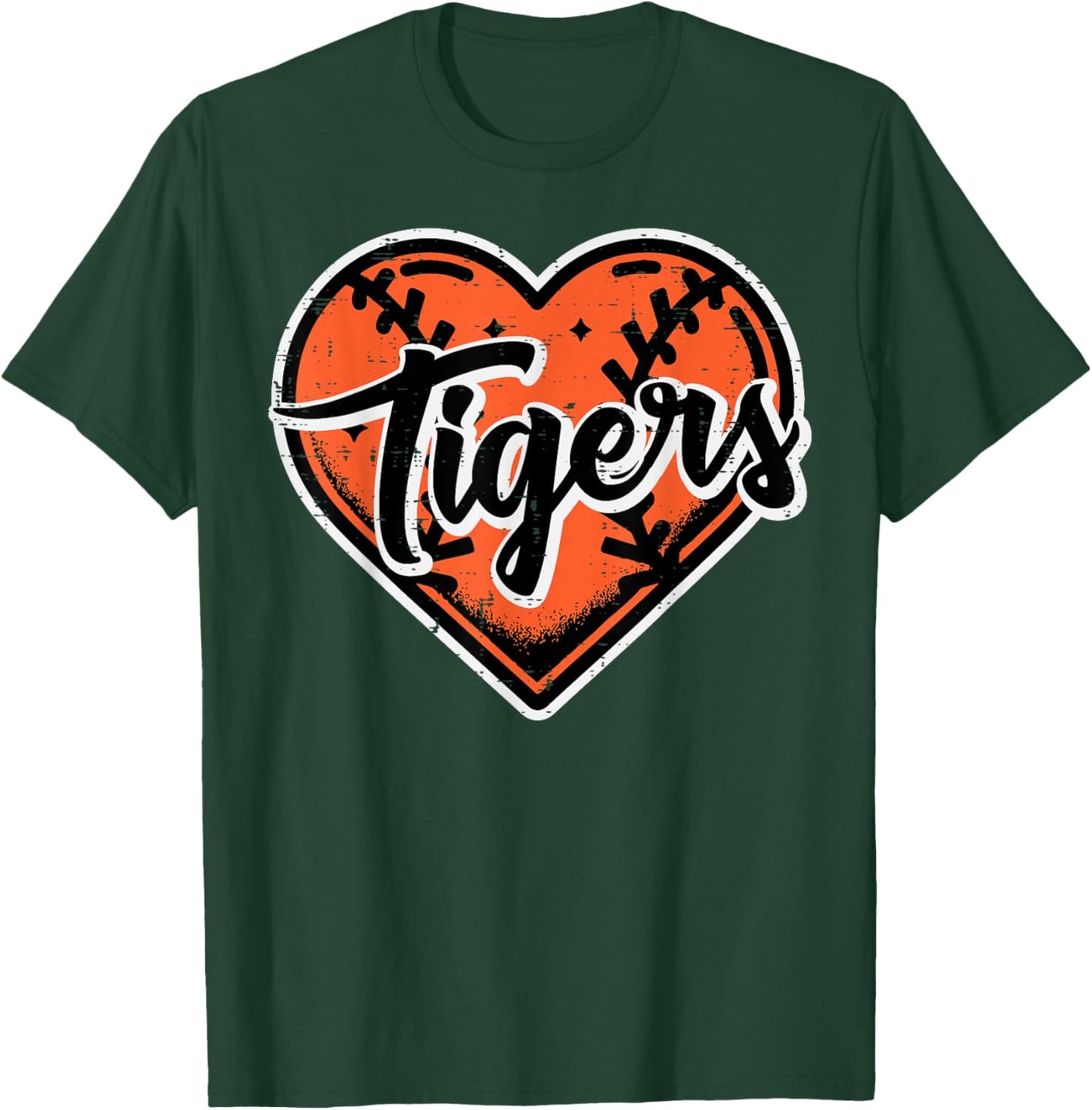 Tiger Men Women Boys Kids Girls Youth Teen T-Shirt - T-Shirt | Forest