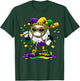 Mardi Gras Baseball Beads Party Fun Boys Girls Kids T-Shirt - T-Shirt | Forest