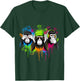 Three Wise Monkeys Urban Graffiti Street Art Style T-Shirt - T-Shirt | Forest