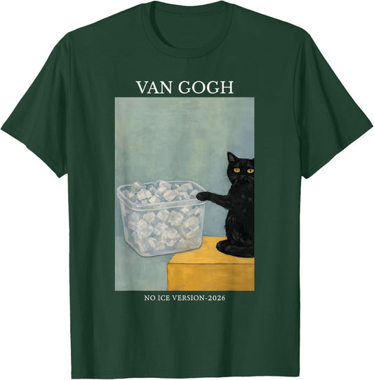 No Ice Please Funny Cat Meme Men Women T-Shirt - T-Shirt | Forest
