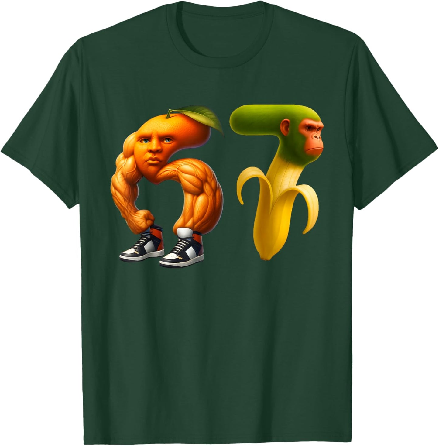67 Six Seven Italian Brainrot Meme Couple Matching Christmas T-Shirt - T-Shirt | Forest