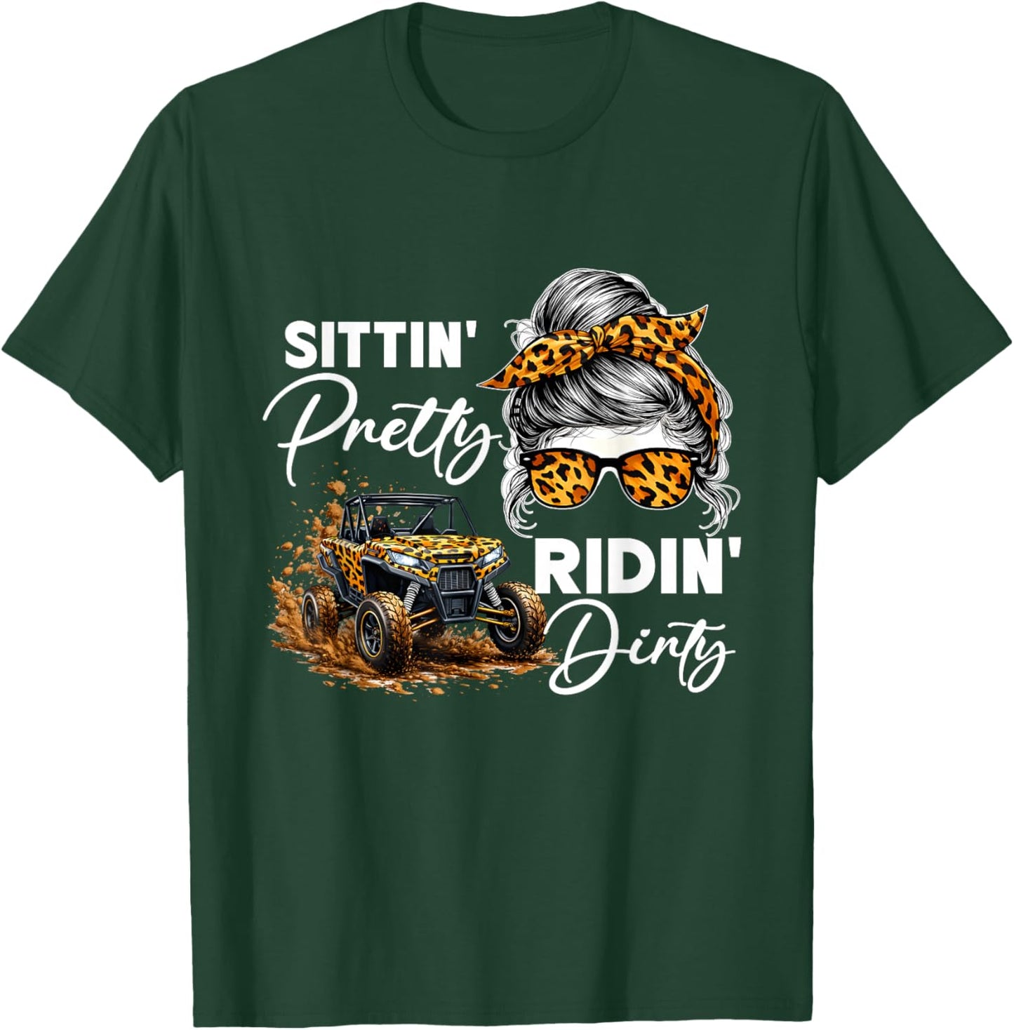 Side B y Side T-Shirt - T-Shirt | Forest