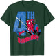 Marvel Comics Spider-Man 4th Birthday Hero Web Action T-Shirt - T-Shirt | Forest