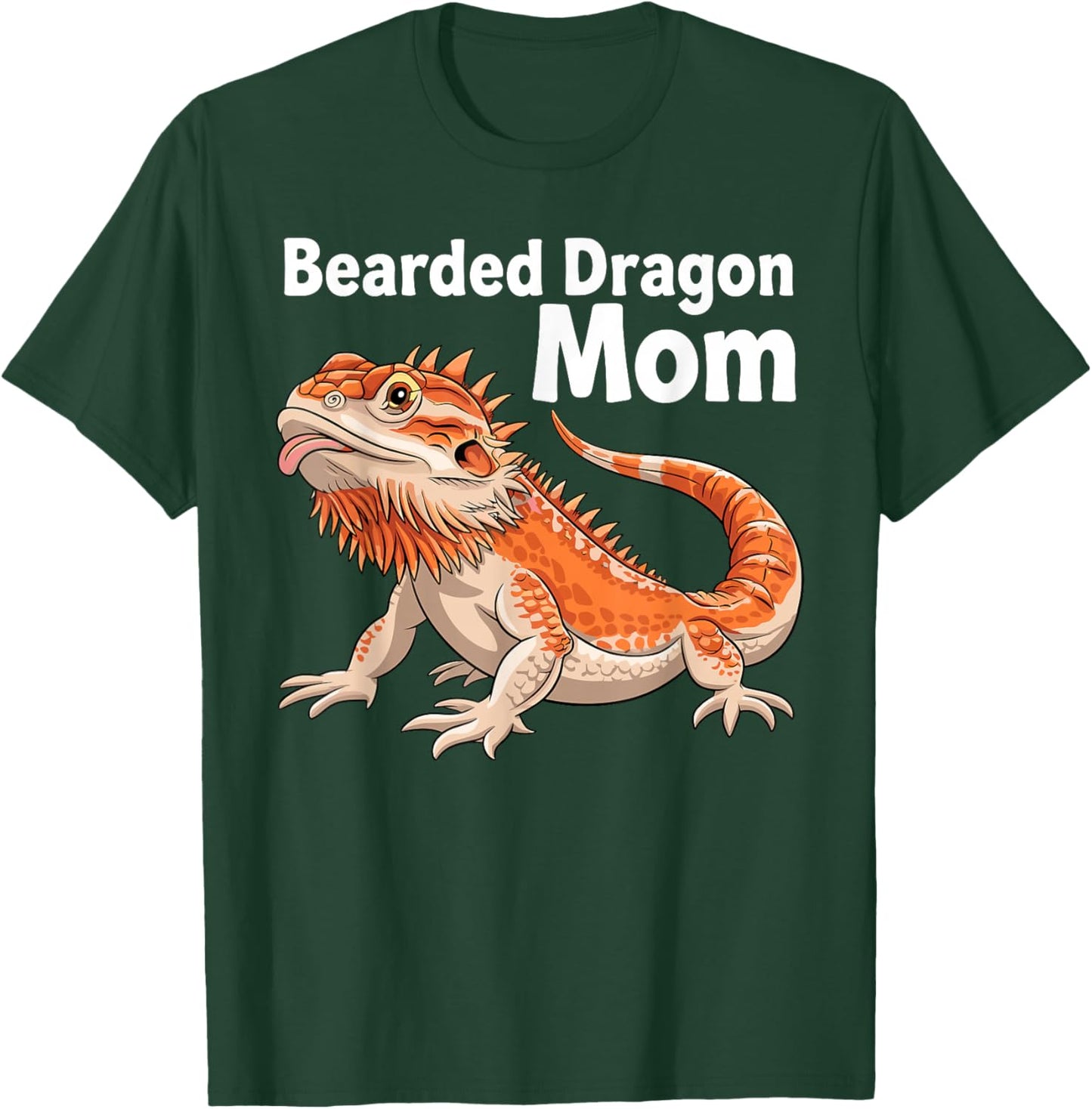 Cool Bearded Dragon Art Girls Bearded Dragon Lover T-Shirt - T-Shirt | Forest