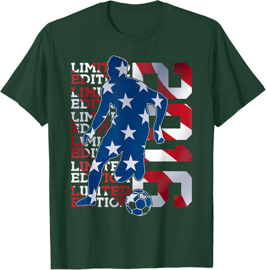 Limited Edition 2016 10 Years Soccer 10TH Birthday T-Shirt - T-Shirt | Forest