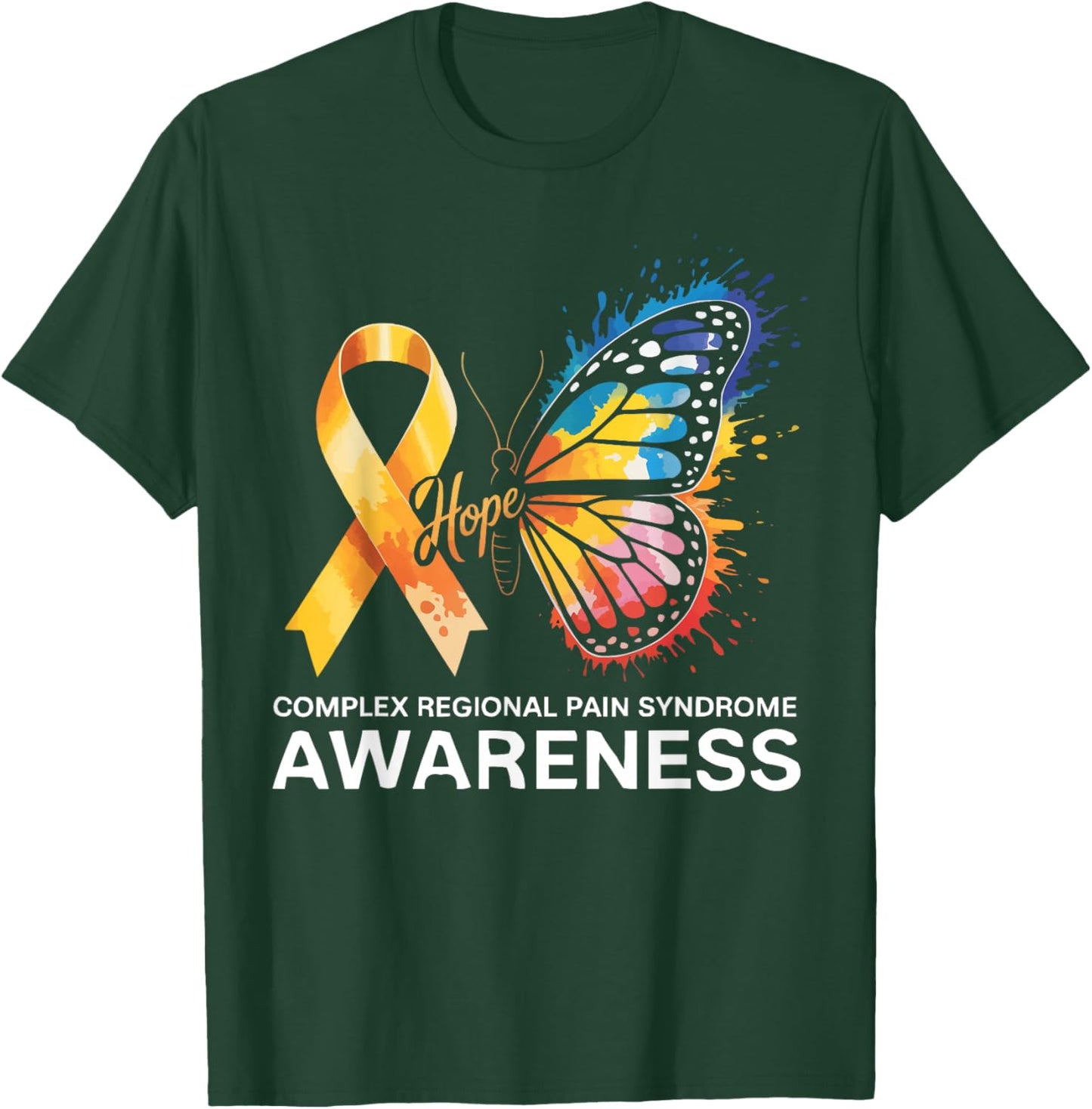 Complex Regional Pain Syndrome CRPS Awareness T-Shirt - T-Shirt | Forest