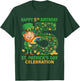 5th Birthday St Patricks Day Shirt Lucky 5 Year Old Boy Girl T-Shirt - T-Shirt | Forest