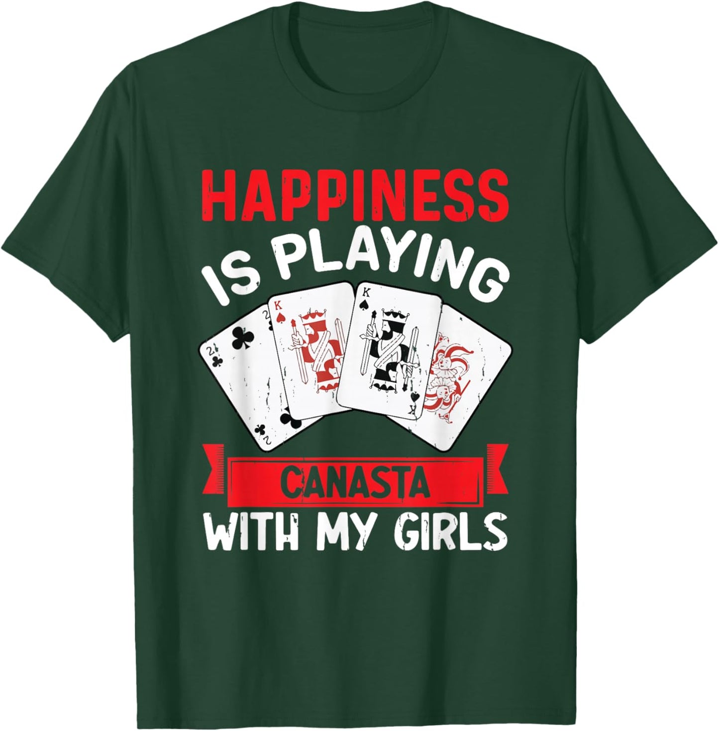 Canasta Lover Card Game Playing Canasta Player Funny Canasta T-Shirt - T-Shirt | Forest