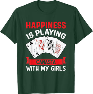 Canasta Lover Card Game Playing Canasta Player Funny Canasta T-Shirt - T-Shirt | Forest