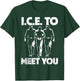 Support ICE - Funny Patriotic T-Shirt - T-Shirt | Forest