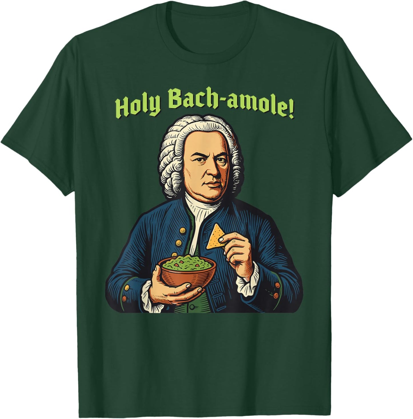 Funny J.S. Bach Bach-amole for Baroque Classical Musician T-Shirt - T-Shirt | Forest