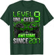 Level 9 Unlocked 9 Year Old Gifts for Boys 9th Birthday Boy T-Shirt - T-Shirt | Forest