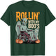 Halloween Wheelchair Costume Handicap Joke Rollin with Boo's T-Shirt - T-Shirt | Forest