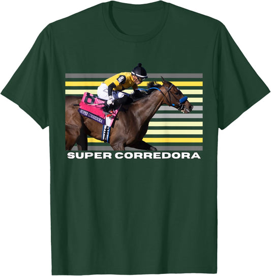 Super Corredora Horse, Horse Racing, Del Mar, Santa Anita T-Shirt - T-Shirt | Forest