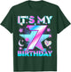 7 Years Old Birthday Kpop Kids 7Th Birthday Girls K-pop T-Shirt - T-Shirt | Forest
