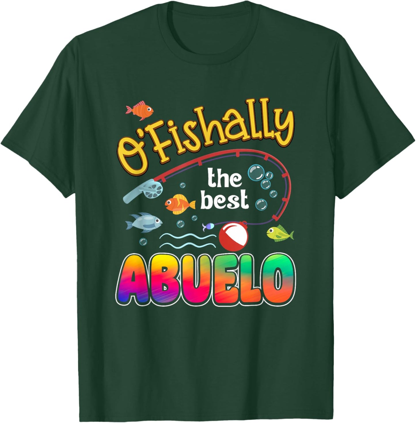 Ofishally The Best Abuelo of The Birthday Boy T-Shirt - T-Shirt | Forest