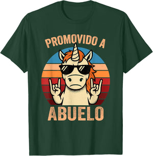 Abuelo Cargando Promovido A Abuelo 2026 2027 2028 T-Shirt - T-Shirt | Forest