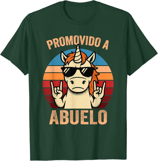 Abuelo Cargando Promovido A Abuelo 2026 2027 2028 T-Shirt - T-Shirt | Forest
