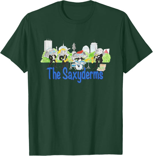 The Saxyderms: 20th T-Shirt - T-Shirt | Forest