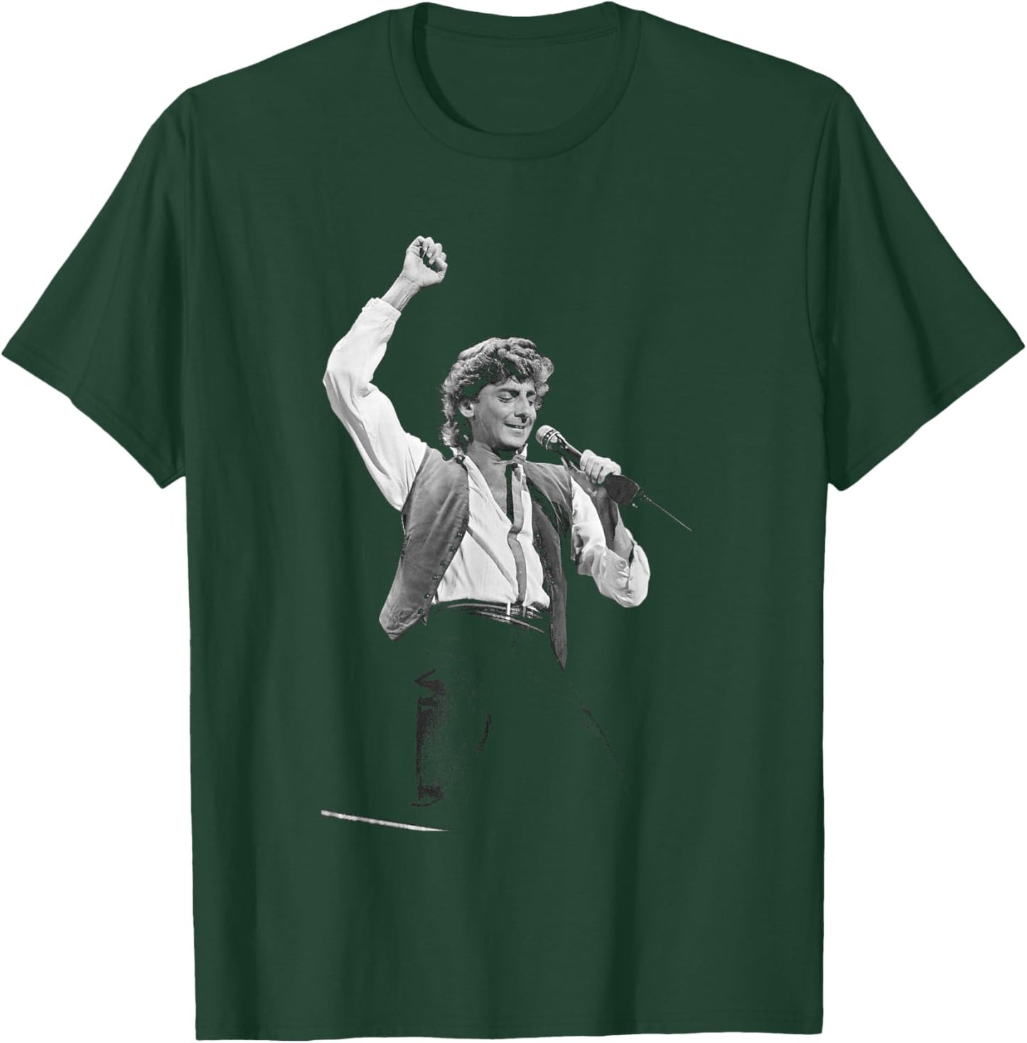 Barry Manilow Blenheim Palace Open Air Concert 1983 T-Shirt - T-Shirt | Forest