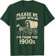 Please Be Patient with Me I’m from The 1900s Funny Skeleton T-Shirt - T-Shirt | Forest