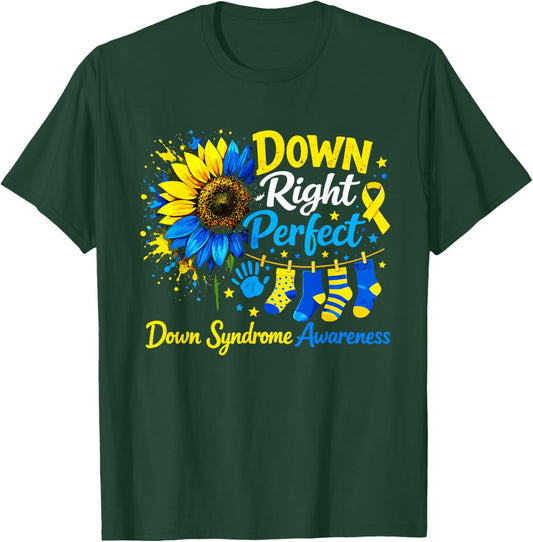 World Down Syndrome Day Awareness T-Shirt - T-Shirt | Forest