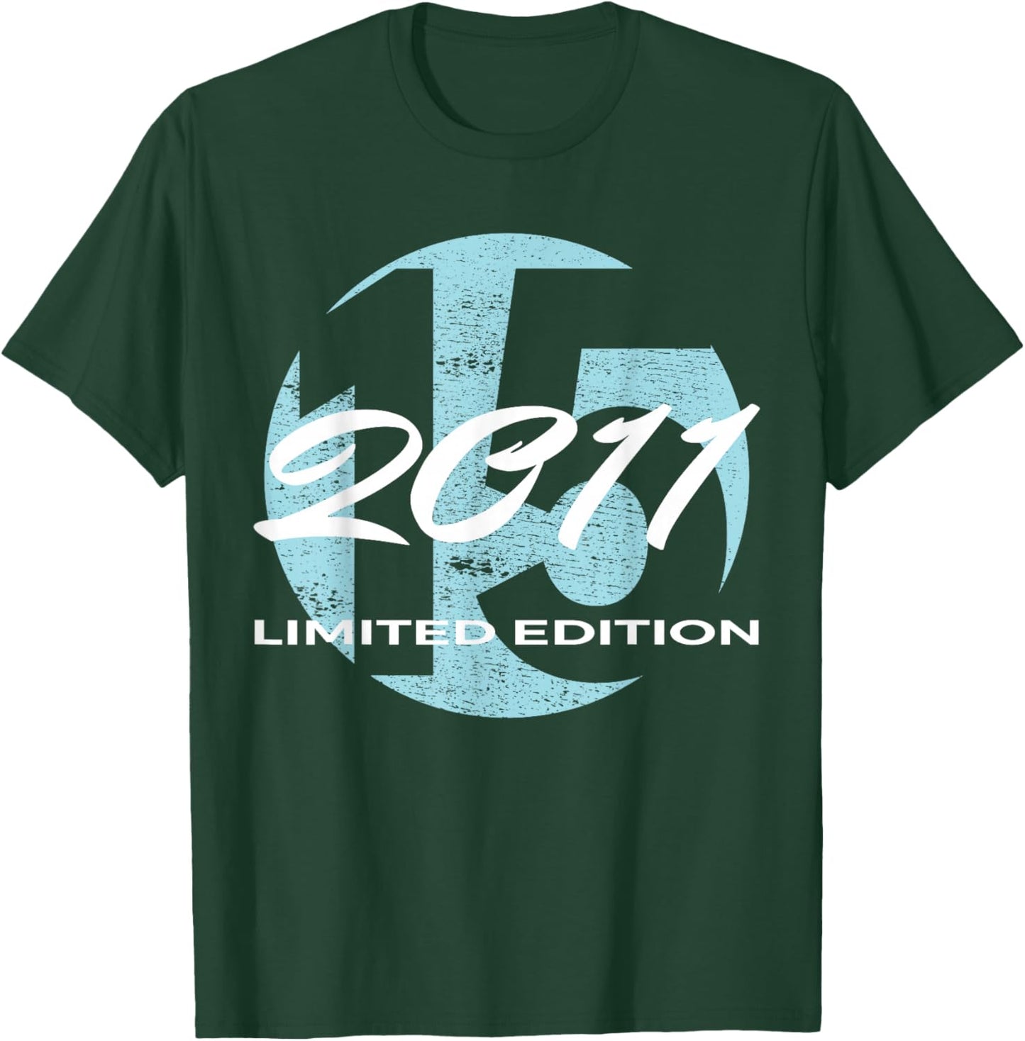 15th Birthday Girl boy 15 Years 2011 Funny Gift T-Shirt - T-Shirt | Forest