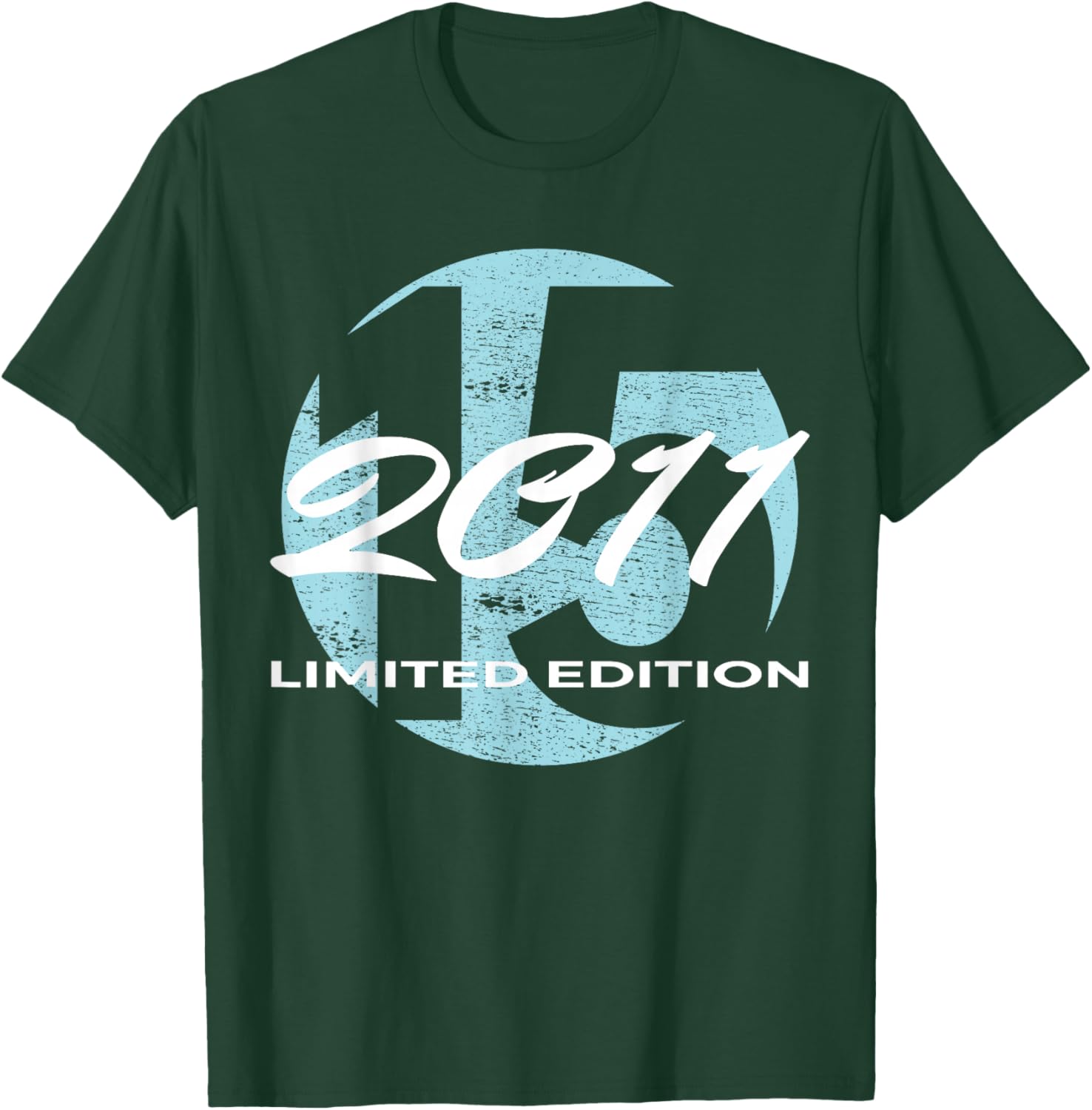 15th Birthday Girl boy 15 Years 2011 Funny Gift T-Shirt - T-Shirt | Forest