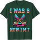 I was 6 Now I'm 7 Hockey Boys 7th Birthday Theme Kids Girls T-Shirt - T-Shirt | Forest