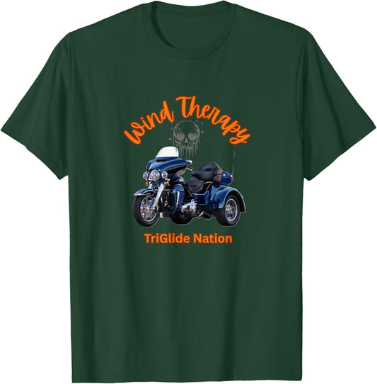 Motorcycle Clothing and Gifts. Ride The Wind. T-Shirt - T-Shirt | Forest