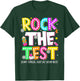 Rock The Test Don’t Stress Just Do Your Best Testing Day T-Shirt - T-Shirt | Forest