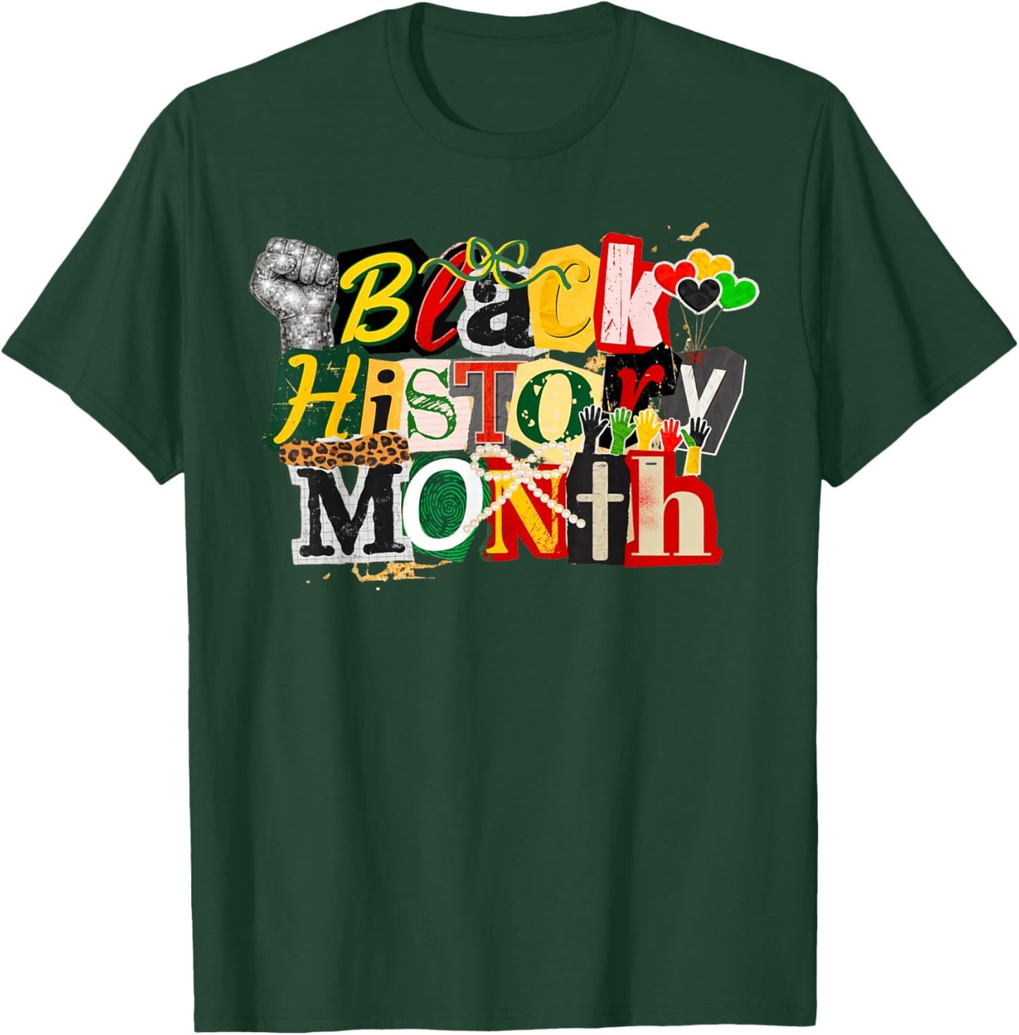 Black History Month T-Shirt - T-Shirt | Forest