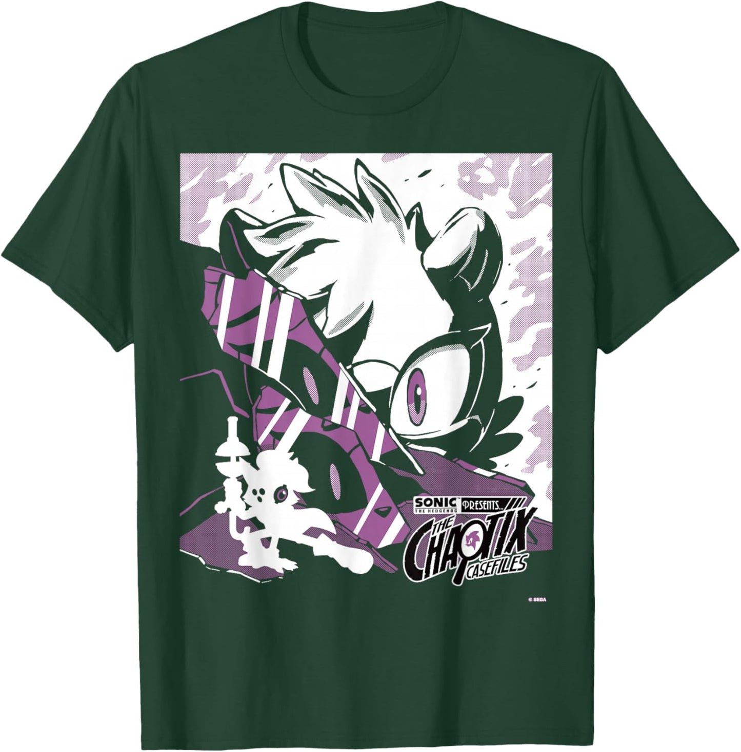 Sonic The Hedgehog Chaotix Casefiles Episode 3 T-Shirt - T-Shirt | Forest