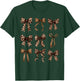 Cute Leopard Cheetah Print Coquette Bows Girly Ribbon T-Shirt - T-Shirt | Forest