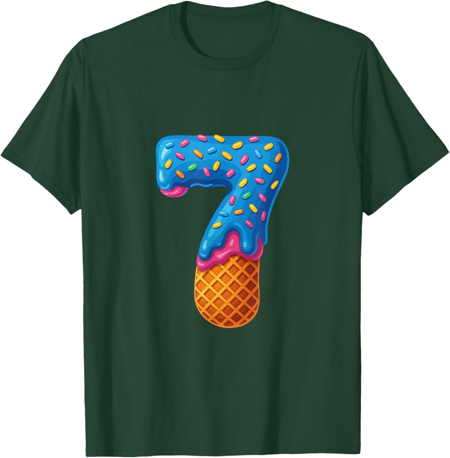 67 Ice Cream Drip Meme Funny Six Seven Gen-Alpha Couple T-Shirt - T-Shirt | Forest