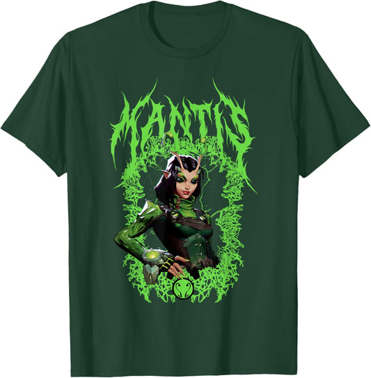 Marvel Rivals Mantis Green Creature T-Shirt - T-Shirt | Forest
