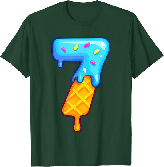 67 Meme Matching Couple Halloween Costume Ice Cream 7 Seven T-Shirt - T-Shirt | Forest