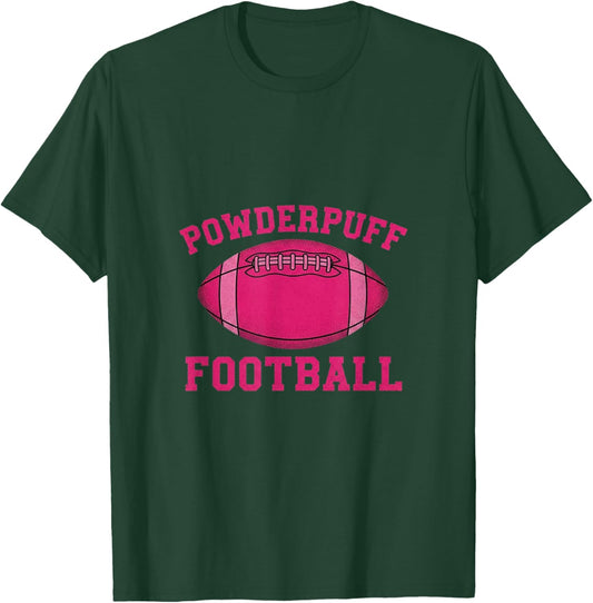 Pink Ball Powder Puff Football T-Shirt - T-Shirt | Forest