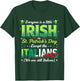 Everyone is A Little Irish Except Italians St Patricks Day T-Shirt - T-Shirt | Forest