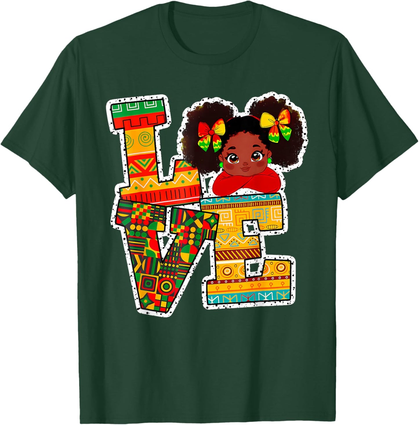 American African T-Shirt - T-Shirt | Forest