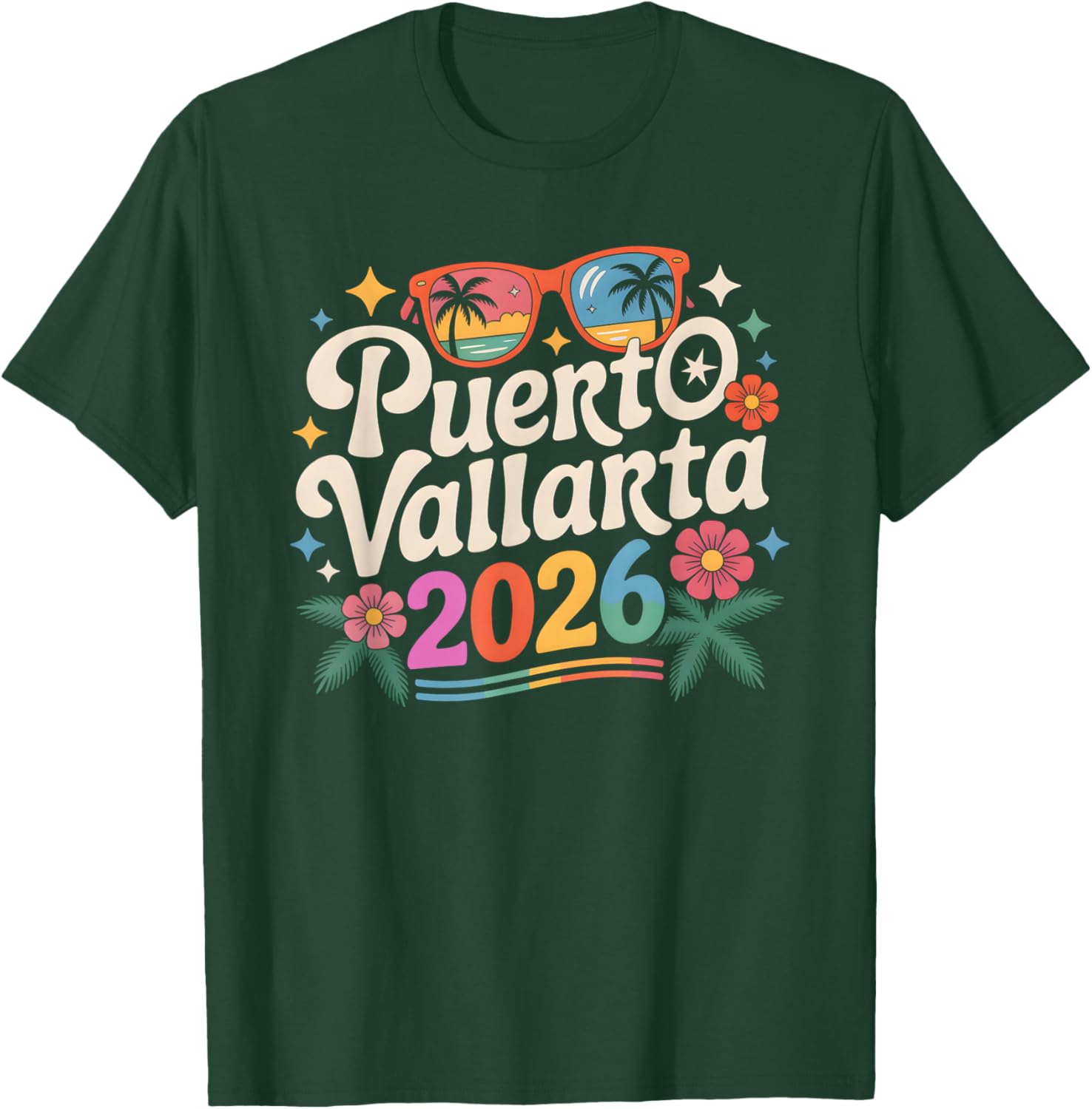 Kids Puerto Vallarta 2026 Vacay Spring Break Vacation T-Shirt - T-Shirt | Forest