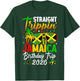 Straight Trippin' Jamaica Vacation 2026 Birthday Family Trip T-Shirt - T-Shirt | Forest