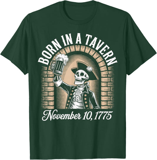 Born Tavern 1775 T-Shirt - T-Shirt | Forest
