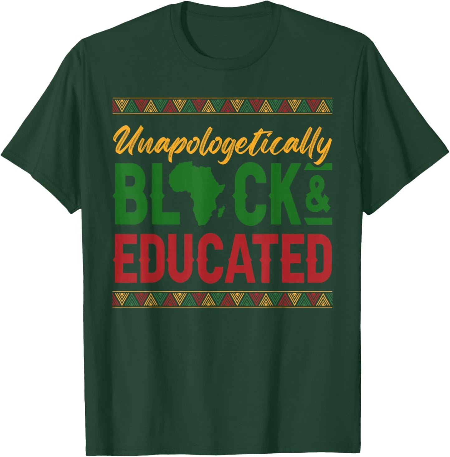 HBCU Black Educated Historically Black Colleges Universities T-Shirt - T-Shirt | Forest