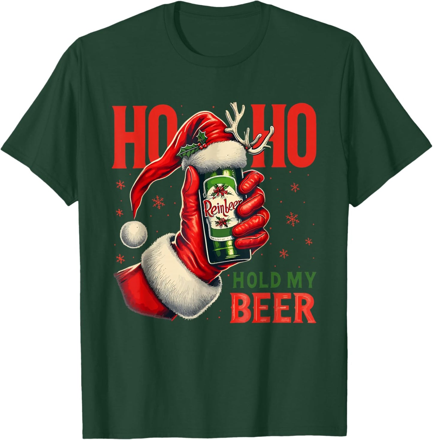 Christmas Beer T-Shirt - T-Shirt | Forest