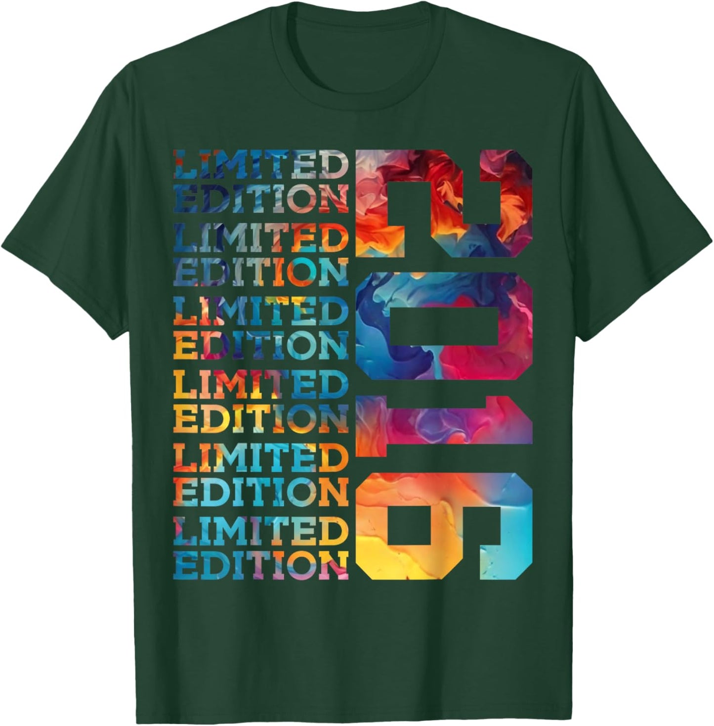 10 Years Limited Edition 2016 10TH Birthday T-Shirt - T-Shirt | Forest