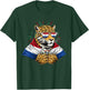 Paraguay Roots Leopard Paraguayan Flag T-Shirt - T-Shirt | Forest
