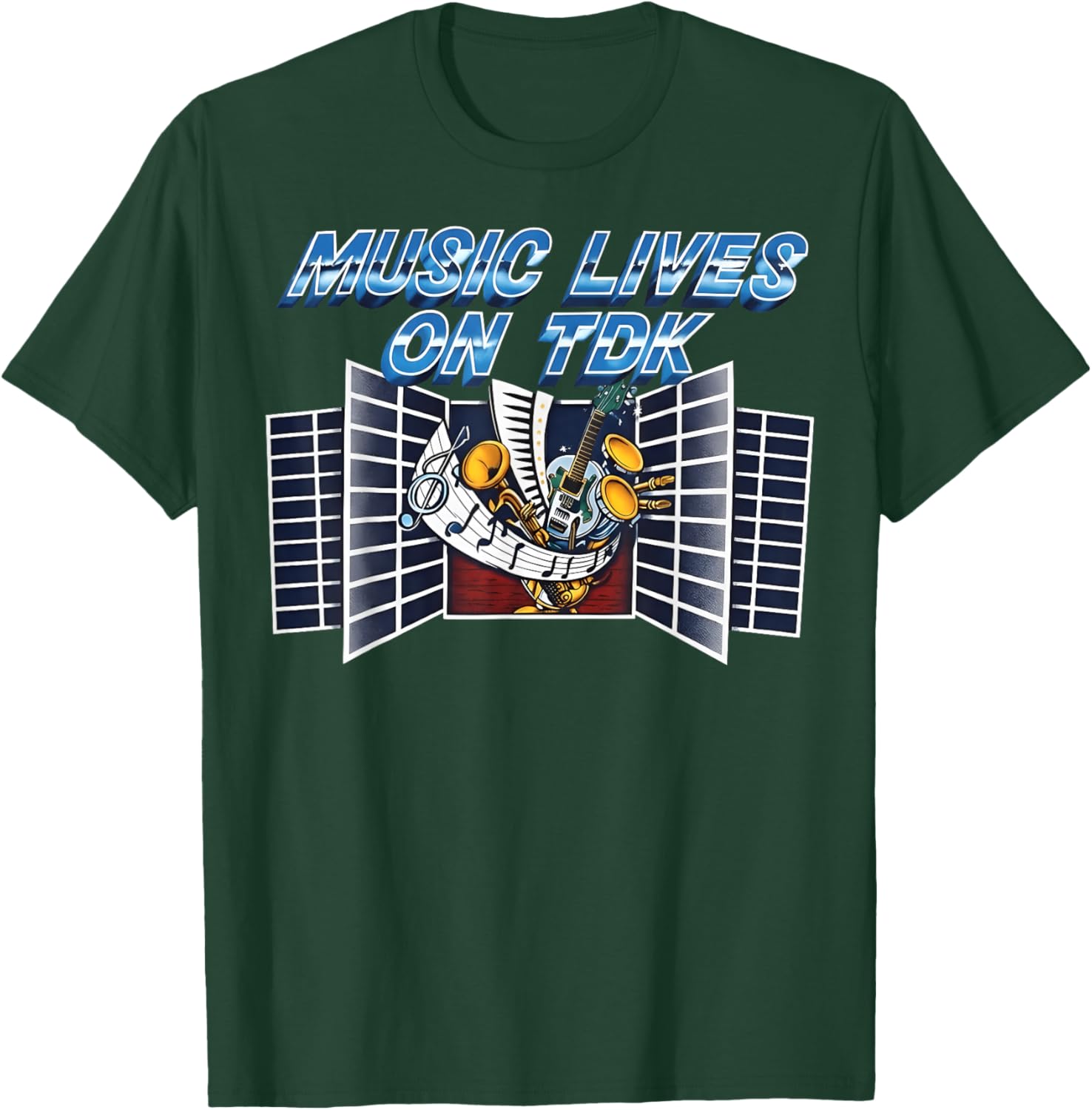 Vintage 80s TDK T-Shirt - T-Shirt | Forest