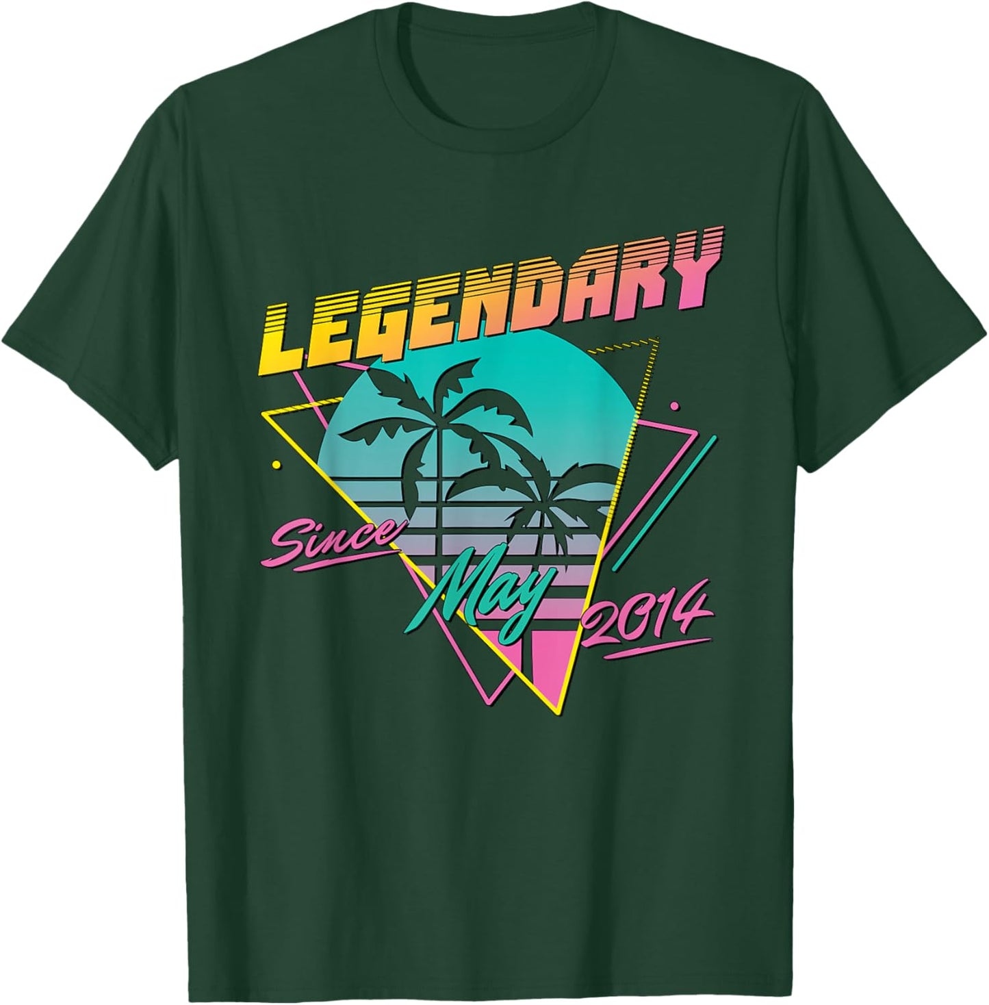 Legendary Since May 2014 T-Shirt - T-Shirt | Forest