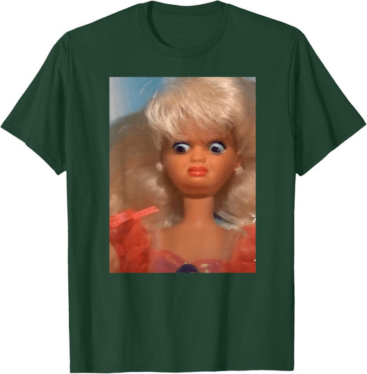 Doll Disgusted face Meme T-Shirt - T-Shirt | Forest